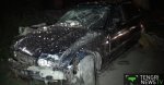  BMW врезался в придорожный киоск в Алматы 